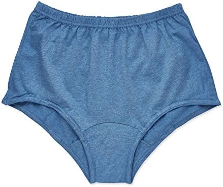 Heiress Brief Panties for Women, 100% Soft Combed Cotton, High Waist, 2-Pack