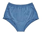 Heiress Brief Panties for Women, 100% Soft Combed Cotton, High Waist, 2-Pack