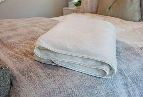 Elliz Flannel Throw with Silk Satin Border