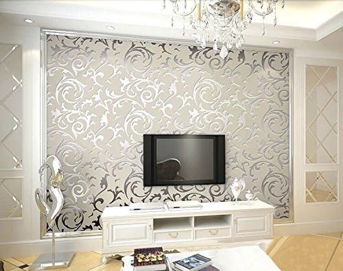 Hanmero 10m 3d Lujoso Europeo Diseno Papel Pintado Pared Vinilo