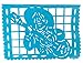 TexMex Fun Stuff Coco Inspired Papel Picado Banner- Rainbow Plastic Large (16 Feet) Mexican Garland