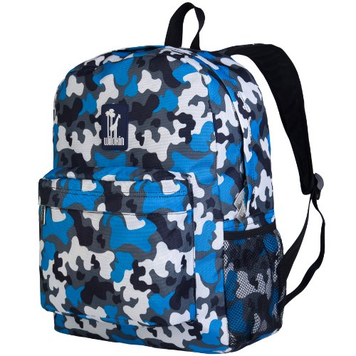 Wildkin Blue Camo 16 Inch Backpack