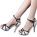 getmorebeauty Peep Toe White Heels for Women Sexy Strappy High Heels Ankle Strap Heeled Sandals
