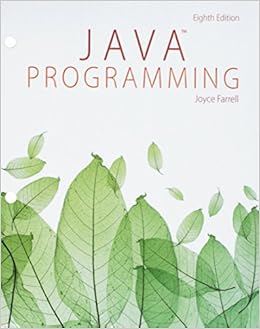 Java Programming, Loose-leaf Version Java Programming, Loose-leaf Version