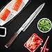 Sushi Knife, KEEMAKE Japanese Sashimi Chef' Fillet Single Bevel Yanagiba Knife Slicing Meat and Fish - VG10 2-Layer Ply Steel Blade with Brazilian Pear Wood Handle