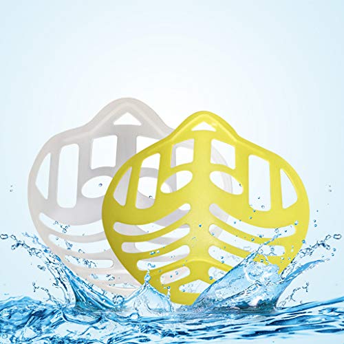 Uamaze 10 Pack 3D Face Bracket Face Inner Support Frame Soft Silicone Face Holder for Comfortable Breathing Washable Reusable for Adults Children