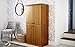 South Shore Tall 4-Door Storage Cabinet with Adjustable Shelves, Morgan Cherry