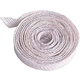 1.4 Yard Sinamy Ribbon Bias Binding for Fascinator Hat Craft Supplies B082 (White)