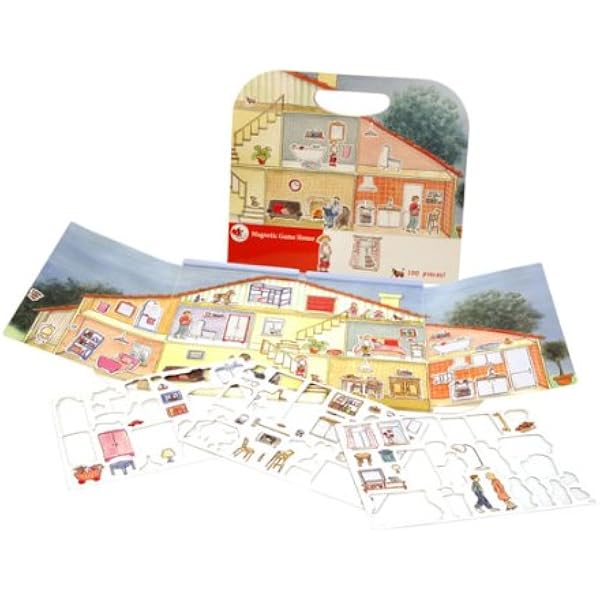 magnetic house toy