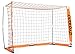 Outroad Portable 6x4 Soccer Goal for Backyard, Practice Small Soccer Net for Kids/Youth, Metal Bownet Post for Soccer w/Carry Bag,(Orange)