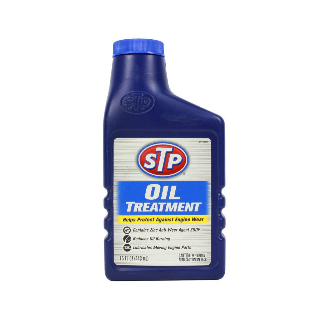 STP Oil Treatment 15 fluid ounces,Reduces oil burning,Lubricates moving
