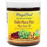 MegaFood - Daily Maca Plus for Men, Supports Immune and Prostate Health with Saw Palmetto and Reishi Mushroom, Vegan, Gluten-Free, Non-GMO, 30 Servings (1.57 oz) (FFP)