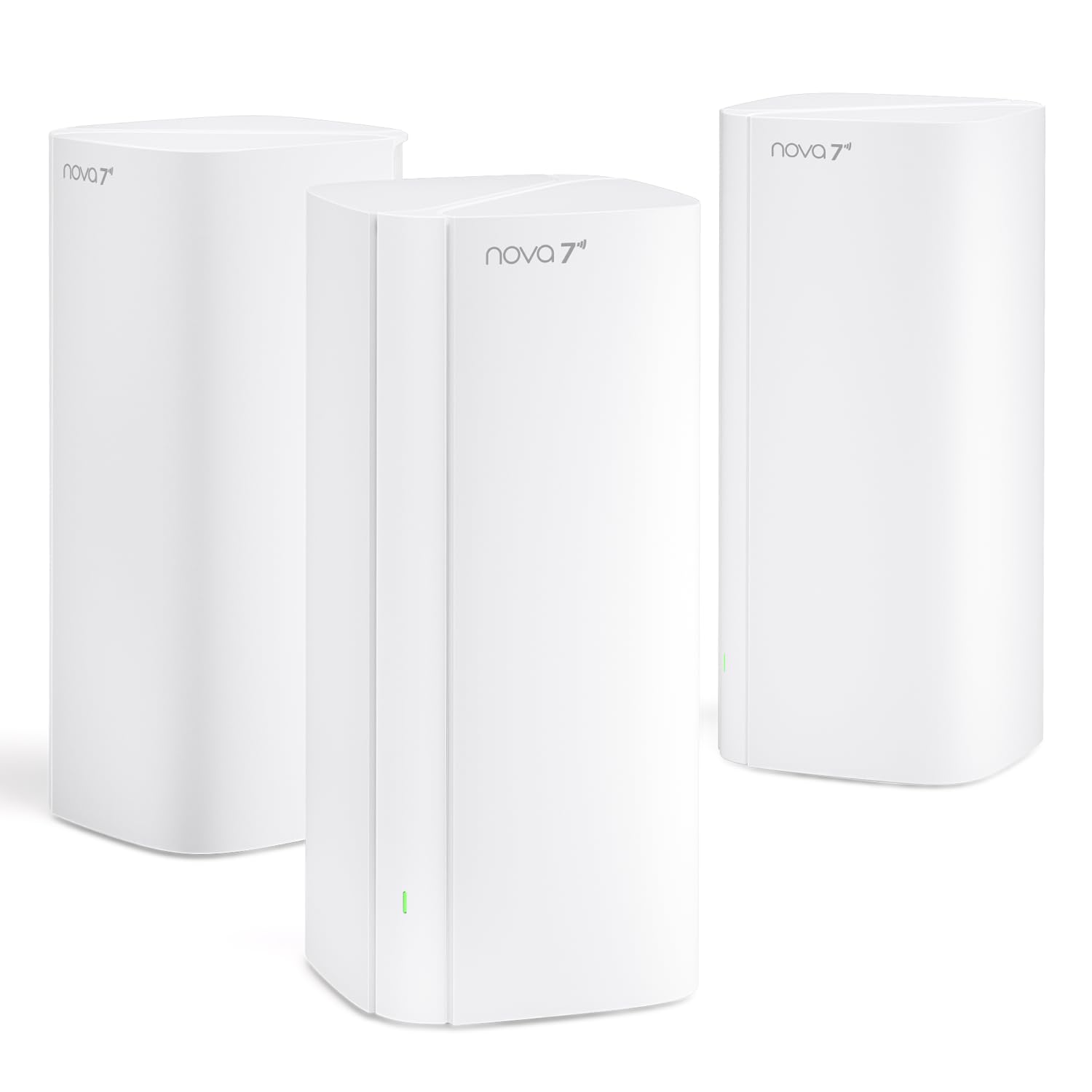 Tenda ME6 Pro Wi-Fi 7 Mesh System, (BE5100 Dual-Band 2,4GHz 688Mbit/s, 5GHz 4323Mbit/s) Breite Abdeckung,1x 2,5G & 2xGigabit Ports, Ethernet-Backhaul, EasyMesh, MLO, VPN, Nahtloses Roaming, 3er-Pack
