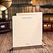 Wishmade 50x White Square Laser Cut Tri-fold Lace Wedding Invitations Cards with Bow Hollow Favors Invitations for Engagement Baby Shower Birthday Quinceanera(set of 50pcs) CW5002