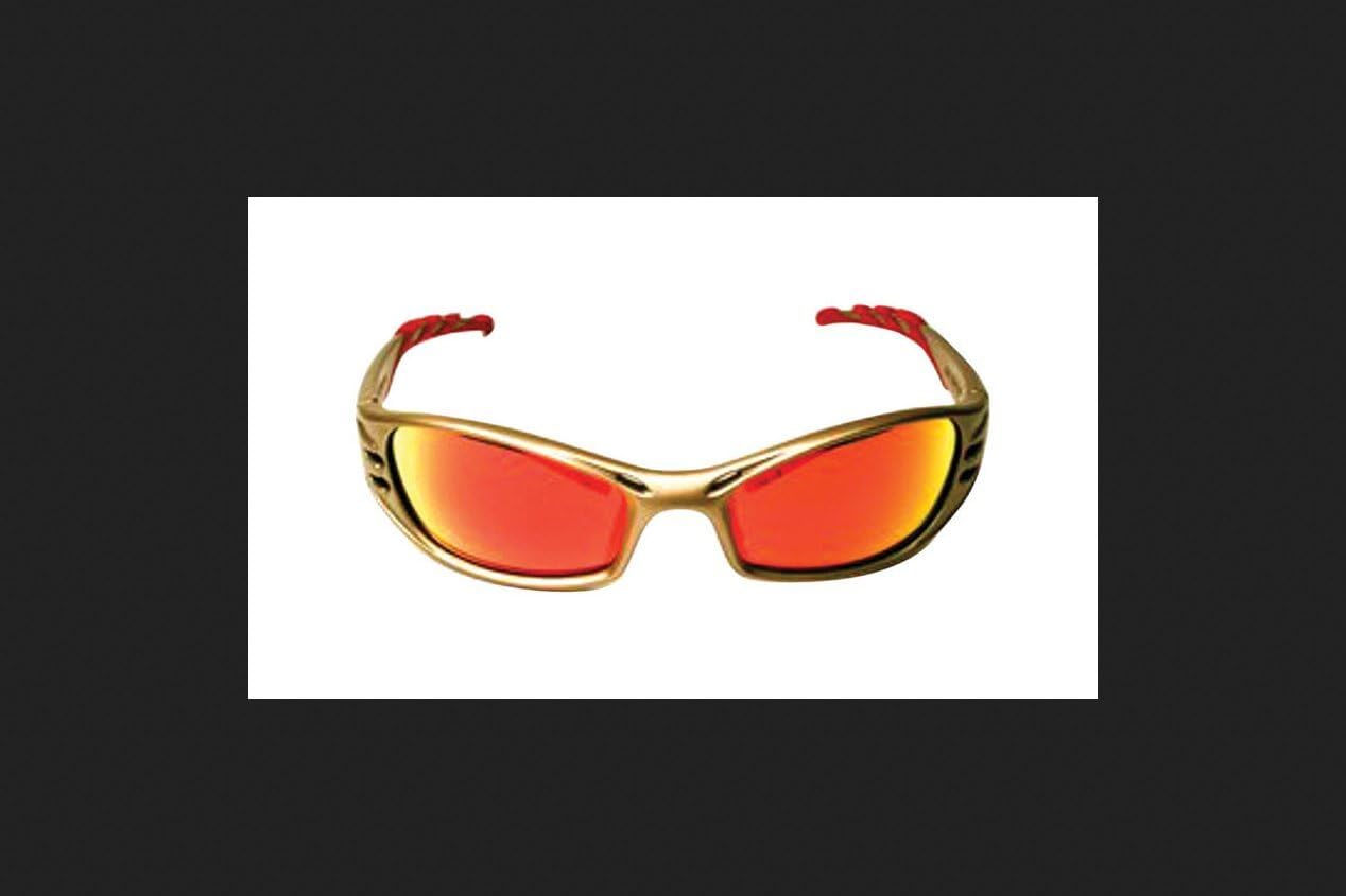 Eyewear Metal/Red Mirror