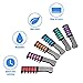 Aoert Temporary Hair Chalk Set - 6 Colors Hair Chalk With Brush - Hair Chalk Comb for Girls, Party, Cosplay (6 Color)