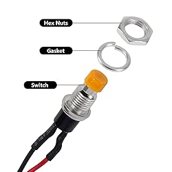 Gebildet 12pcs 7mm 3V-6V-12V-24V-230V/1A Prewired