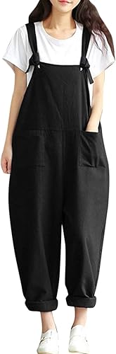 womens loose dungarees uk