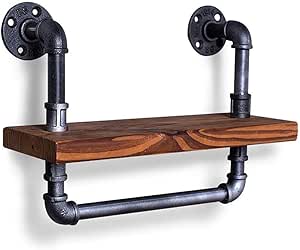 Estanterías para estantes industriales Montadas en la pared ...