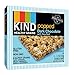 KIND Healthy Grains Granola Bars, Popped Dark Chocolate with Sea Salt, Gluten Free, 1.2oz Bars, 15 Count