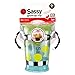 Sassy Spoutless Grow Up Cup with Trainer Handles - 7 Ounces 6+ Months Pediatric Dentist Recommended 360˚ Spoutless Sippy Cup Design BPA-Free