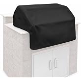 Built-in Grill Cover for Summerset Sizzler Pro 32 Built-in 2018&ndash;2026, Heavy Duty Island Grill Top Cover, Weather Resistant Outdoor Kitchen &amp; BBQ Head Protective Cover