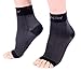 Doc Miller Ankle Brace for Women & Men – Foot Compression Sleeve, Toeless Wrap & Support for Pain Relief, Plantar Fasciitis, Achilles Tendonitis & Injury Recovery, 1 Pair