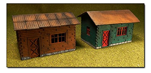 Bachmann Industries Laser Cut Cottage Kit (2 Pack)