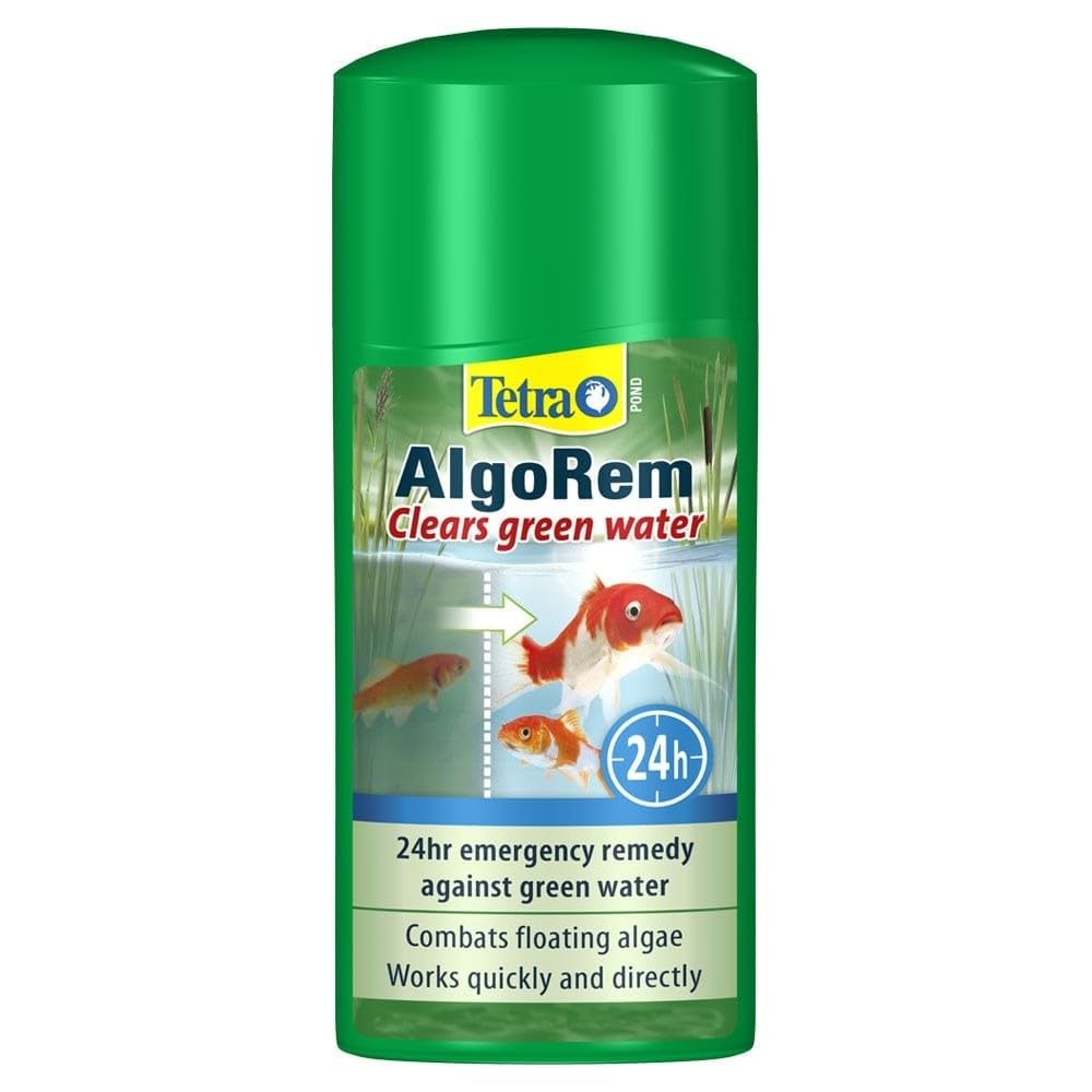 Tetra Pond AlgoRem Green Water Treatment, Environmentally Conscious Treatment, 1 Litre