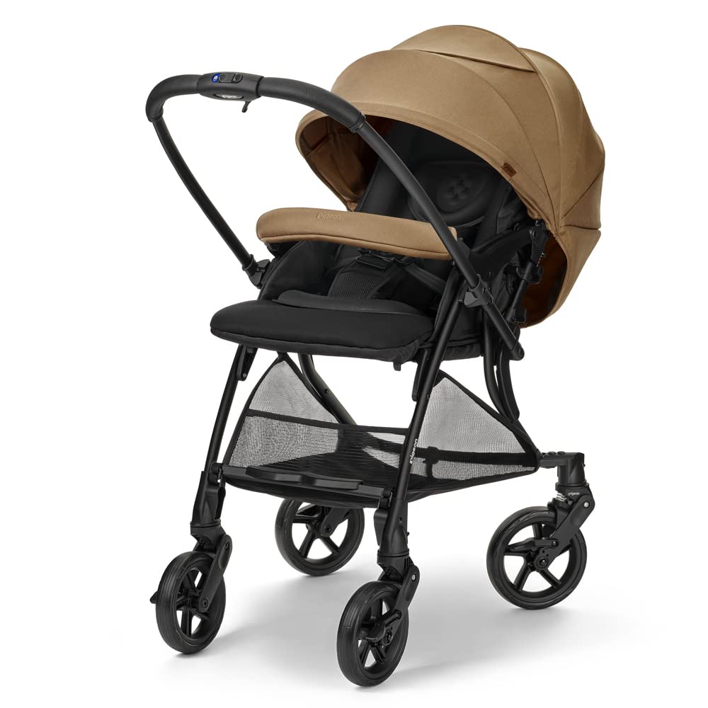 ピジョン ランフィ Runfee RB3 両対面式A型ベビーカー キャメル商品画像