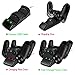 Pecham DualShock 4 Dual Charging Station – PS4/PS4 Slim Controller Charger Dock – Modern Design & LED Indicator – USB Cable & 8 Thumb Grips for Joysticks Included – Black