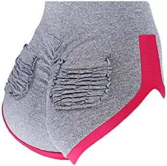 HTOOHTOOH Women's Butt Lift Stretch Leggings Gym Yoga Workout Activewear Shorts 1 M