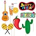 LUOEM 20Pcs Mexican Fiesta Photo Booth Props Selfie Props for Mexican Birthday Wedding Bachelorette Fiesta Themed Party Favors Supplies Decorations