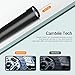 WiFi Endoscope, DEPSTECH Upgrade 5.0MP HD Inspection Camera Snake Wireless Borescope, 16 Inch Focal Distance, Semi-Rigid Cable, 2600mAh Battery for Smartphone Tablets with iOS & Android-16.5ft