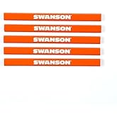 Swanson Tool CP700 Carded Carpenter Pencil, 5-Pack, Red