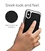 Spigen Neo Hybrid Designed for iPhone X Case (2017) - Black & Gunmetal