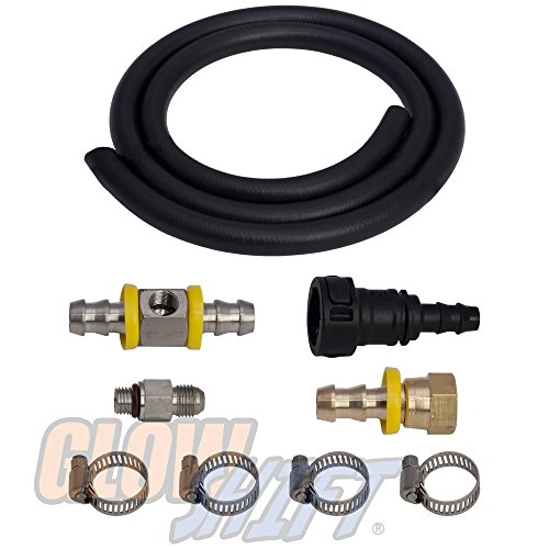 GlowShift Fuel Pressure Big Line Kit for 20102018 Dodge Ram 2500 3500