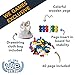WE Games Chinese Checkers, Wooden Chinese Checkers with Pegs, Compatible with Chinese Checkers Marbles, Classic Tabletop Game, Board Games for Families, Includes Drawstring Bag for Storage