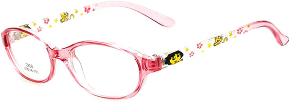 Girls Boys Glasses - Clear Lens Glasses Frame Geek/Nerd Eyewear Eyeglasses with Car Shape Glasses Case - hibote #112206