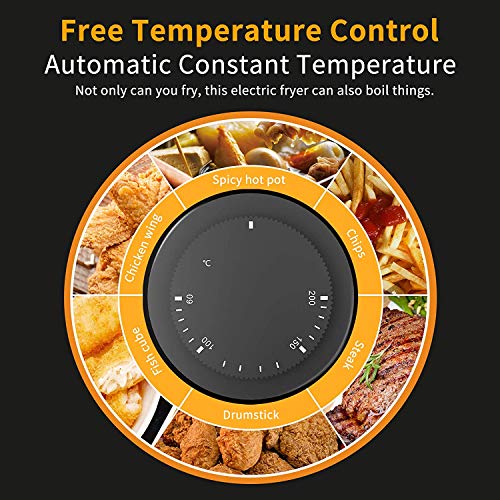 Nurxiovo 16 Liter Electric Commercial Deep Fryer with Double Basket