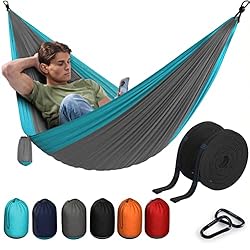 Durable Hammock 500 lb Capacity - Lightweight Nylon