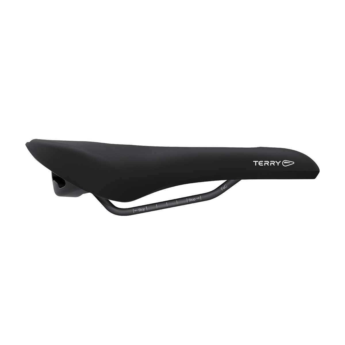 TERRY Ergon Men's Figura Bicycle Saddle - Black, Standard
