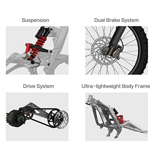 Segway Ninebot Electric Dirt Bike Motocross, Dirt eBike X160, Mighty