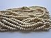 Buffalo Bone Round 8mm Beads Native American Crafts Jewelry ( 60 beads) 1 Strands