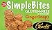 Pamela's Products Gluten Free Simplebites Mini Cookies, Ginger Snapz, 7 Ounce (Pack of 6)