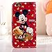 Minnie Mouse iphone 6s Plus Case,iphone 6 Plus Mickey Mouse Wallet Case,MODEFAN Folio Leather Stand [Wallet] Shell Cover with Card Holder for Apple iPhone 6 Plus/6S Plus (5.5 inch)- Pattern 0