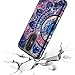 Rosebono Hybird Graphic Slim Case for LG Zone 4 / LG Aristo 2 / LG Rebel 3 LTE/LG Rebel 2 LTE/LG Tribute Dynasty/LG Aristo/LG Phoenix 3 / LG K8 (2017) / LG Fortune/LG Risio 2 (Mandala)