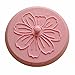 Drain Stopper for Bathroom Kitchen and Laundry in a Pink Daisy Design made from Quality Food Grade Silicone, Fits Most Drain Holes (1, Pink)