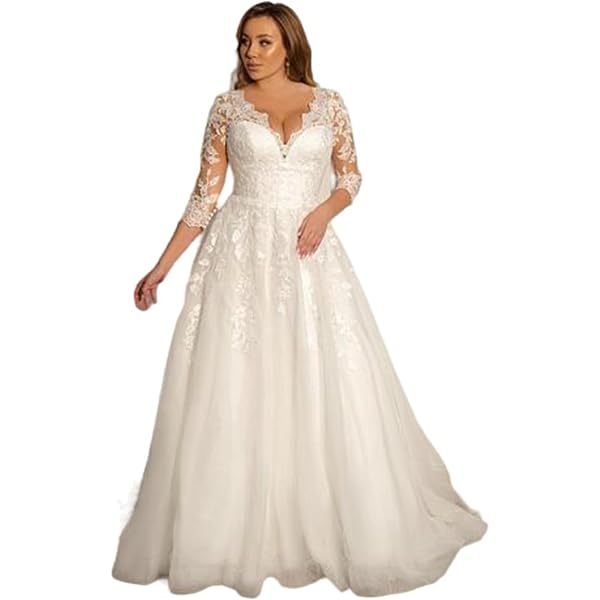 boho vintage lace dress High Neck Vintage Lace With Open Back Boho Beach Wedding Dress –  WenLeeBridal main image 1