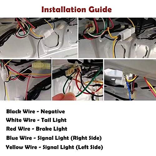 KENRTIR for 2018 2019 2020 2021 2022 2023 Toyota Camry Rear Taillight